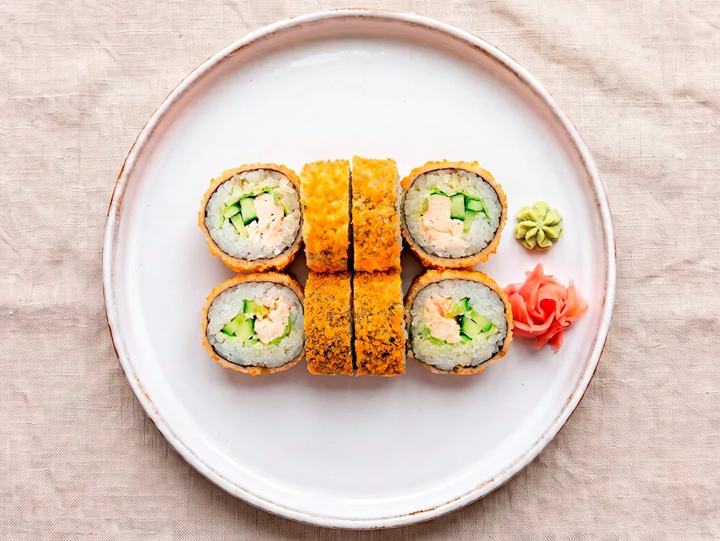 Ролл Цезарь с курицей