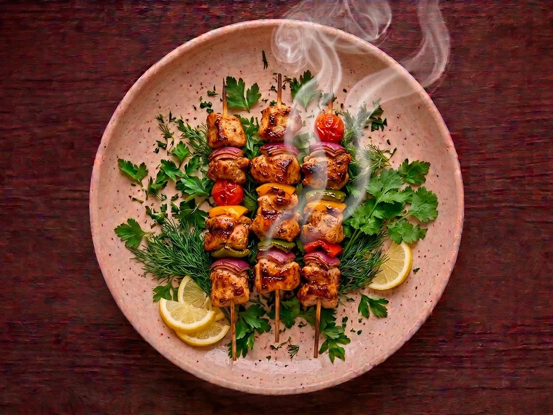 Куриный шашлык