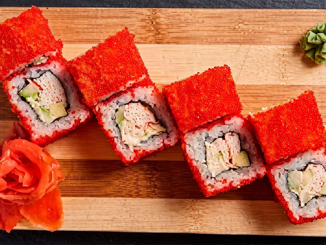 Калифорния с крабом