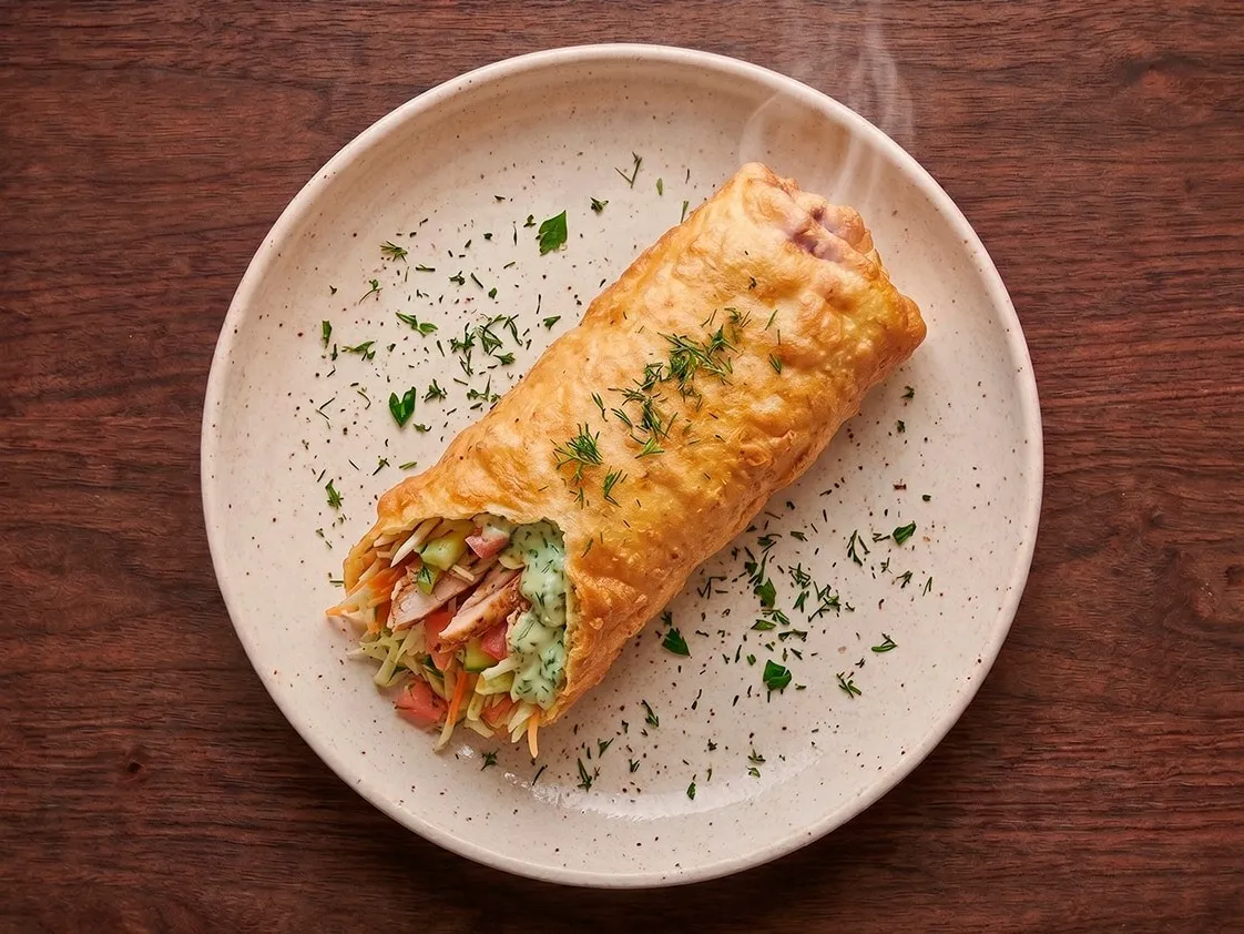 Шаурма в кляре